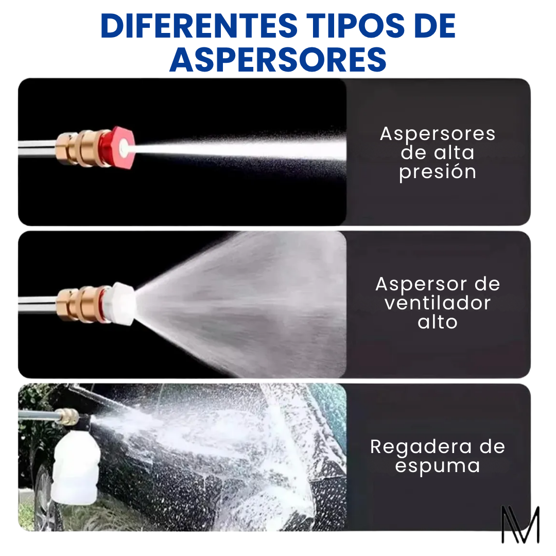 HIDROLAVADORA INALAMBRICA PORTATIL 48V PISTOLA DE AGUA A PRESION PARA AUTO, PATIO Y JARDIN